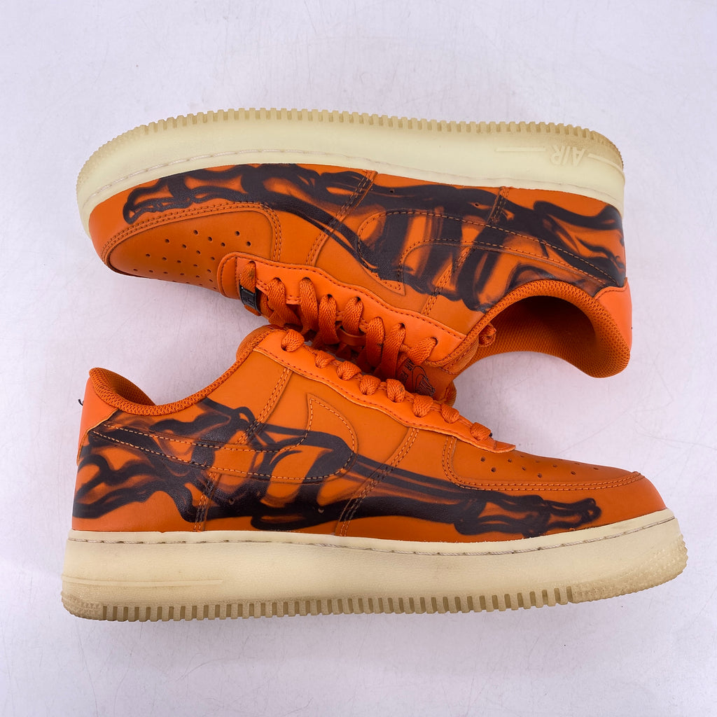 Nike Air Force 1 "Orange Skeleton" 2020 Used Size 8