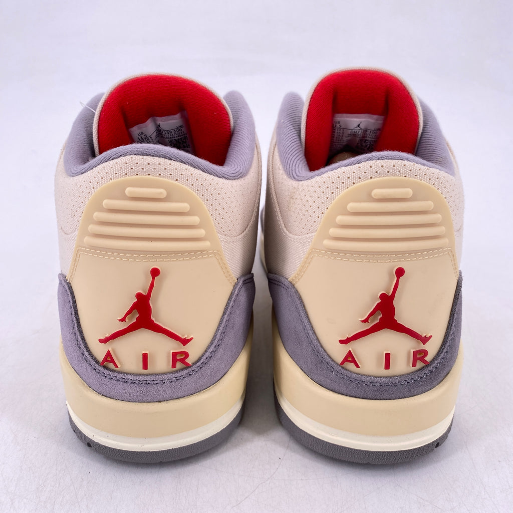 Air Jordan 3 Retro "Muslin" 2022 New Size 11.5