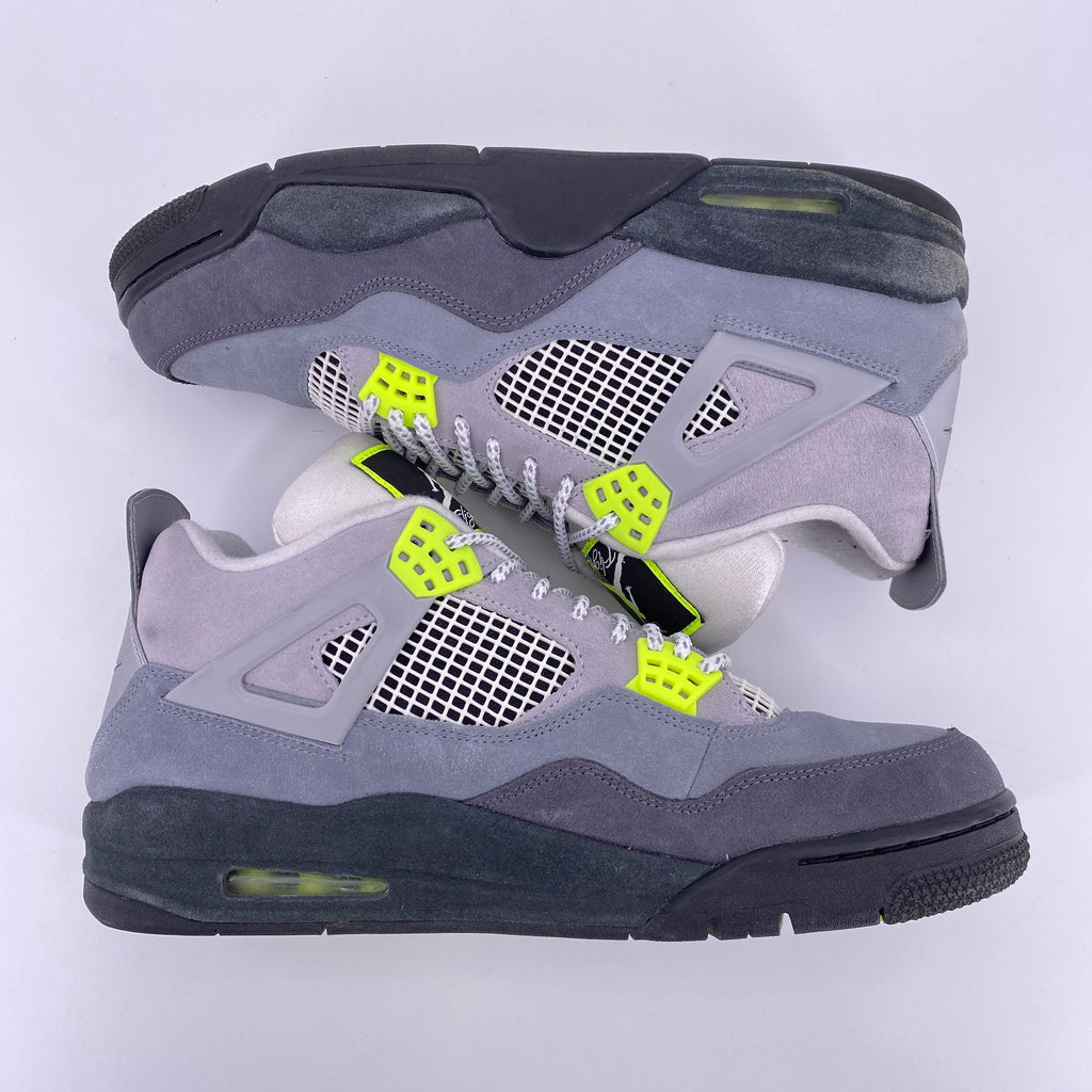 Air Jordan 4 Retro "Se 95 Neon" 2020 Used Size 12