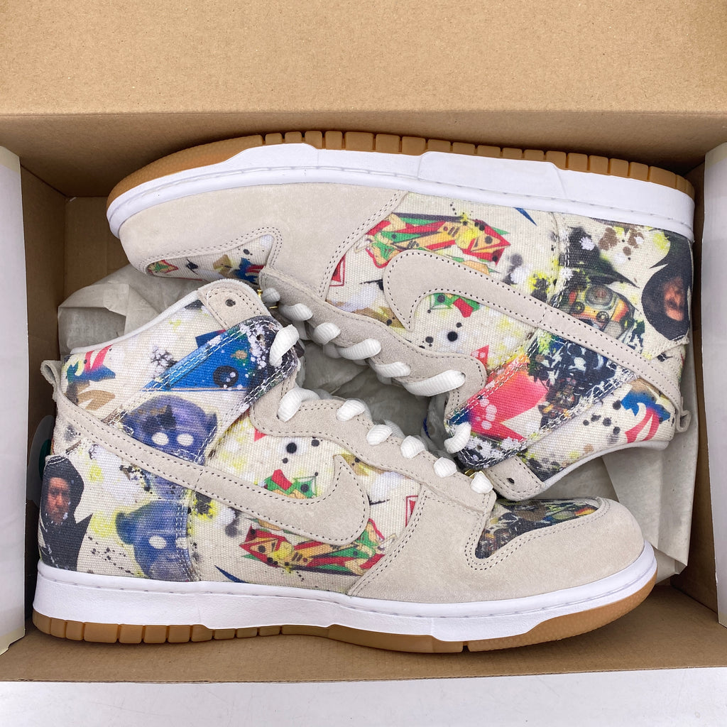 Nike SB Dunk High "Supreme Rammellzee" 2023 Used Size 10.5