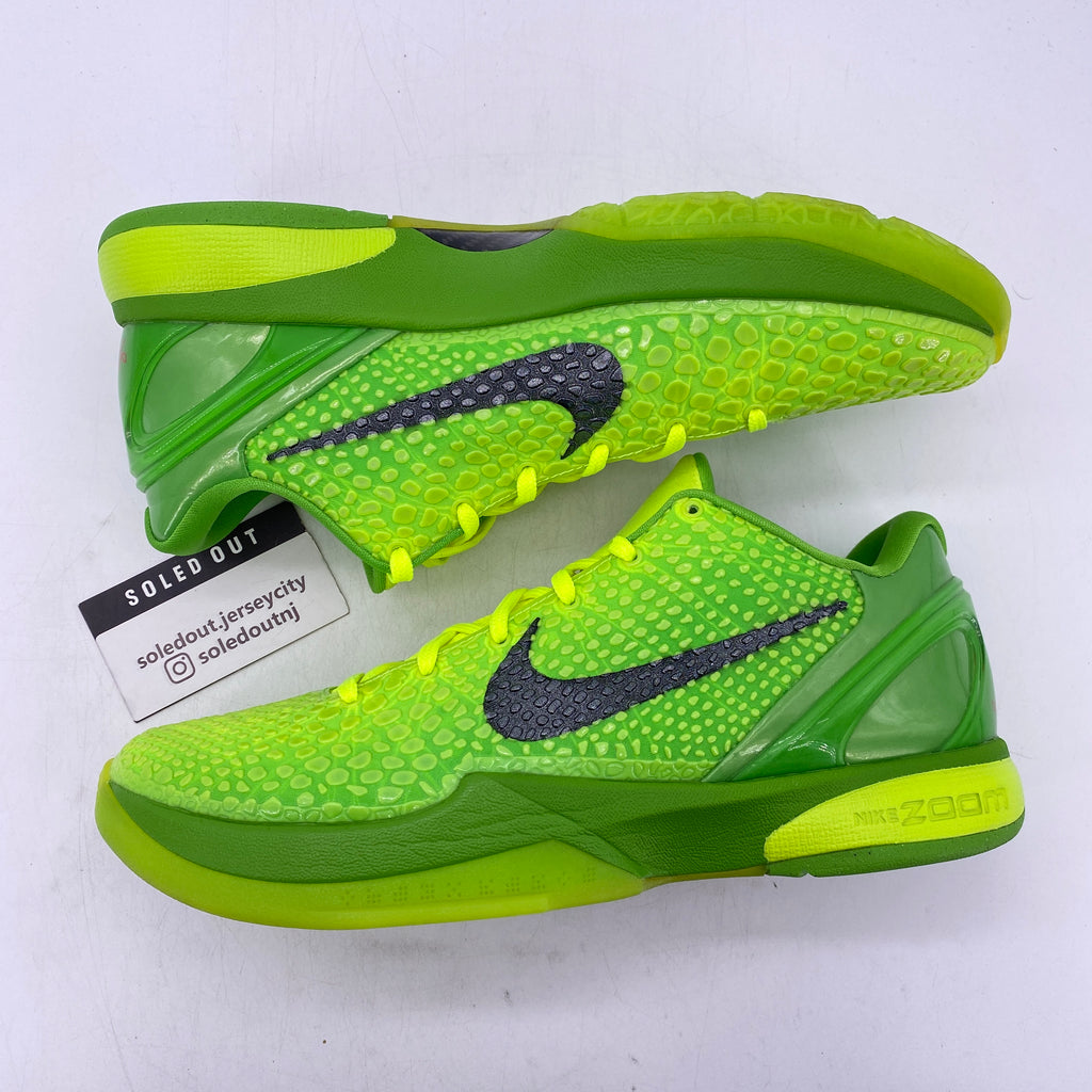Nike Kobe 6 Protro "Grinch" 2020 Used Size 11