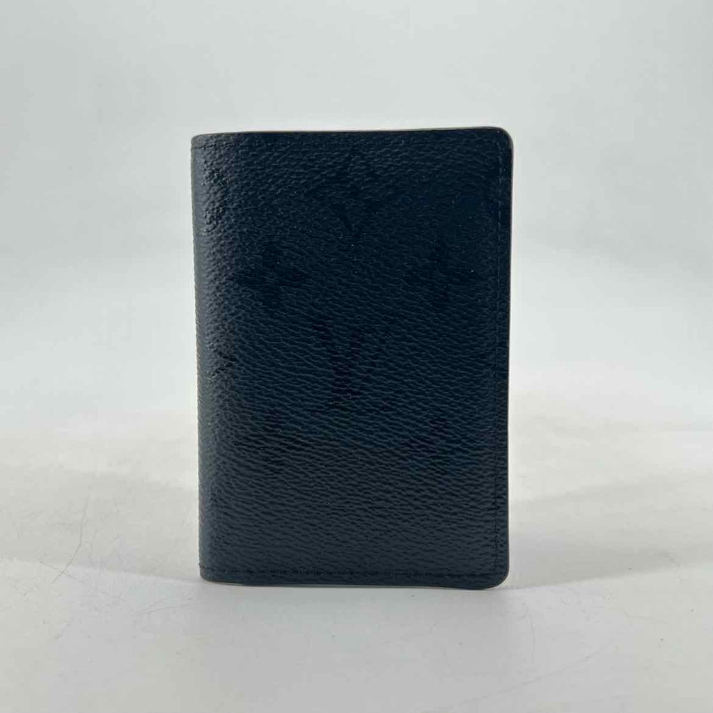 Louis Vuitton Wallet "POCKET ORGANIZER" Used Black Size OS