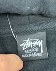 Stussy Zip Up "GEAR ZIP" Black New Size 2XL