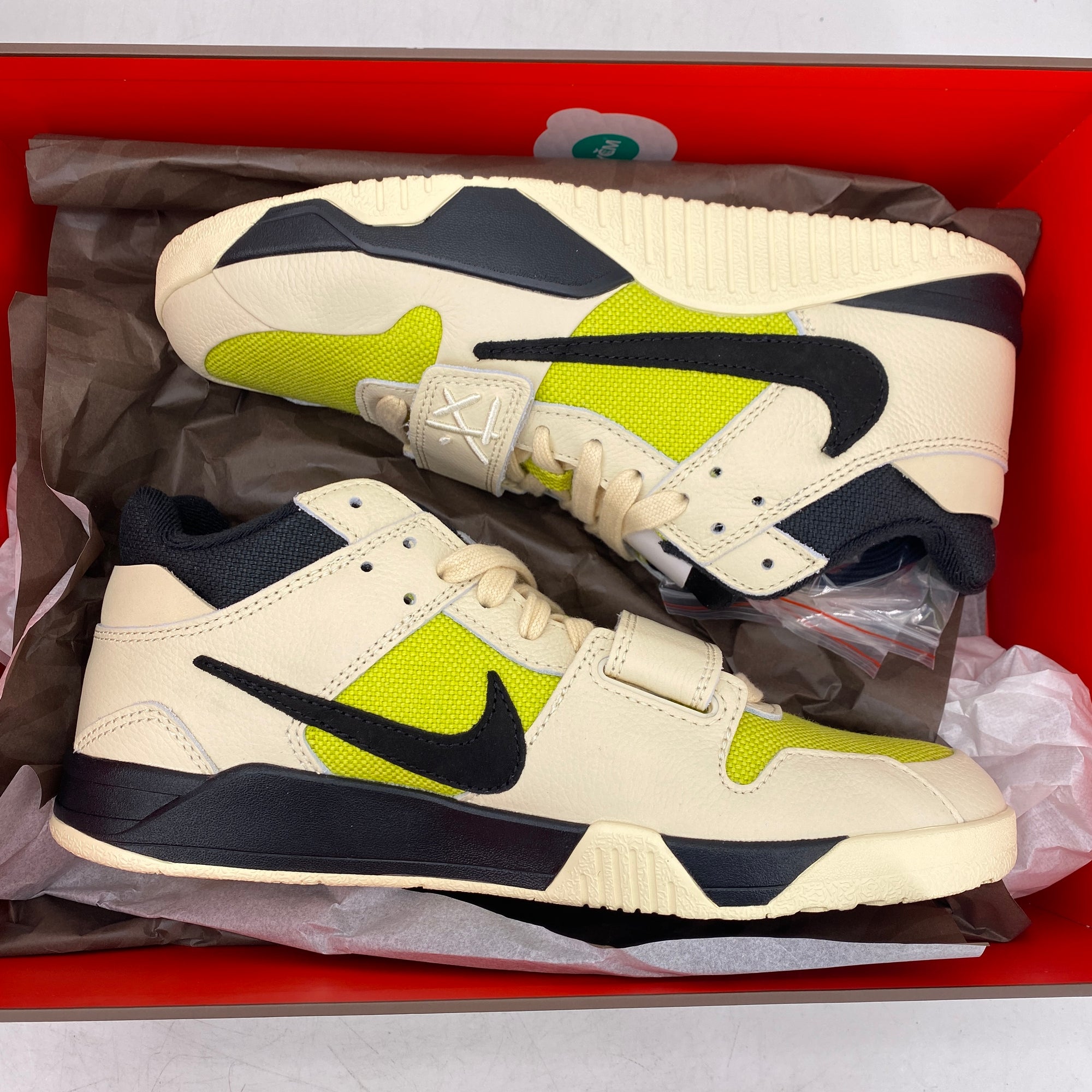Air Jordan Jumpman Jack &quot;Travis Scott Bright Cactus&quot; 2025 New Size 9