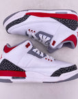 Air Jordan (GS) 3 Retro "Fire Red" 2022 New Size 6.5Y