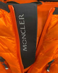 Moncler Jacket "KAVIK GUIBBOTTO" Orange Used Size 5