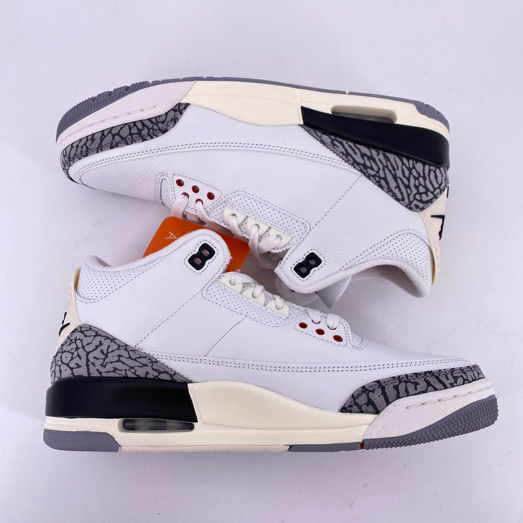 Air Jordan 3 Retro "White Cement Reimagined" 2023 New Size 9