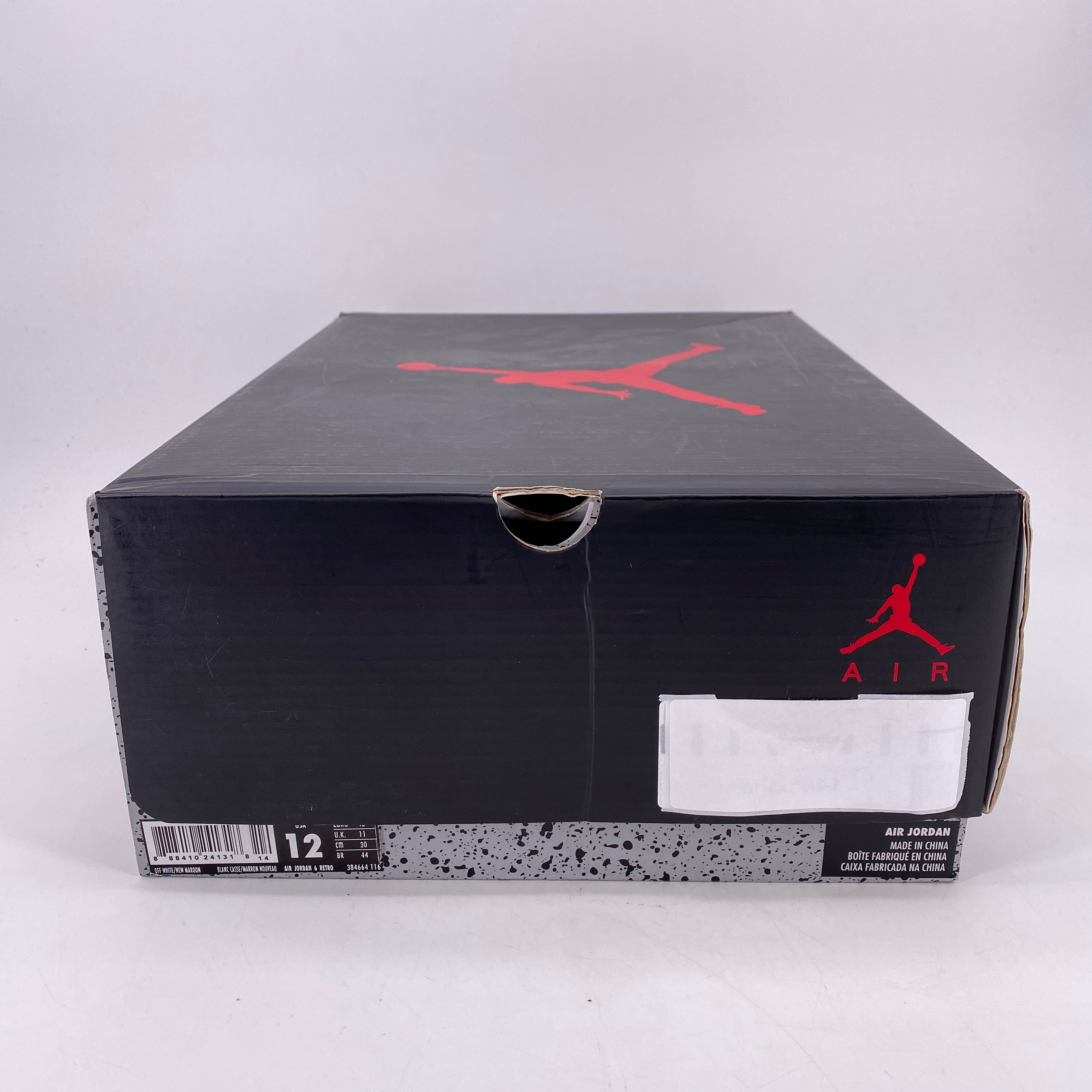 Air Jordan 6 Retro &quot;Maroon&quot; 2015 Used Size 12