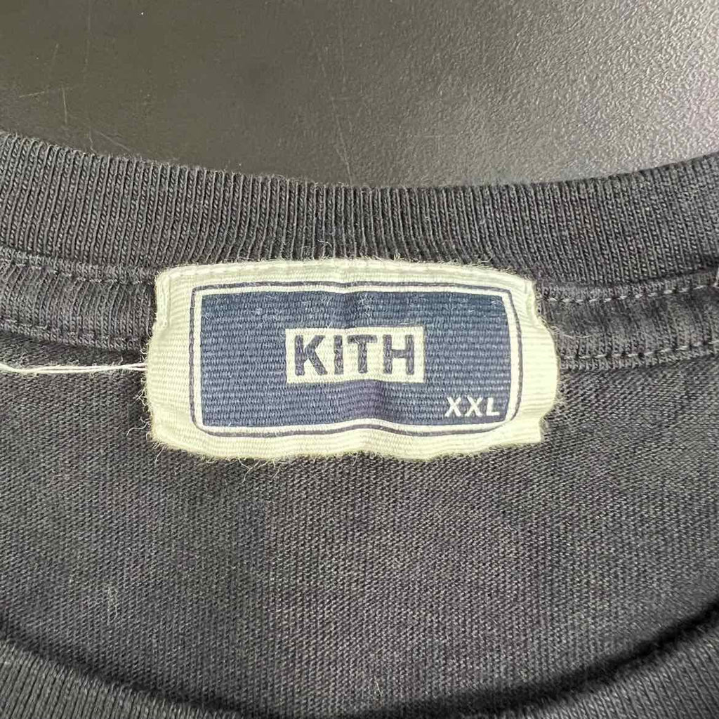 Kith T-Shirt "BOX LOGO" Black Used Size XXL