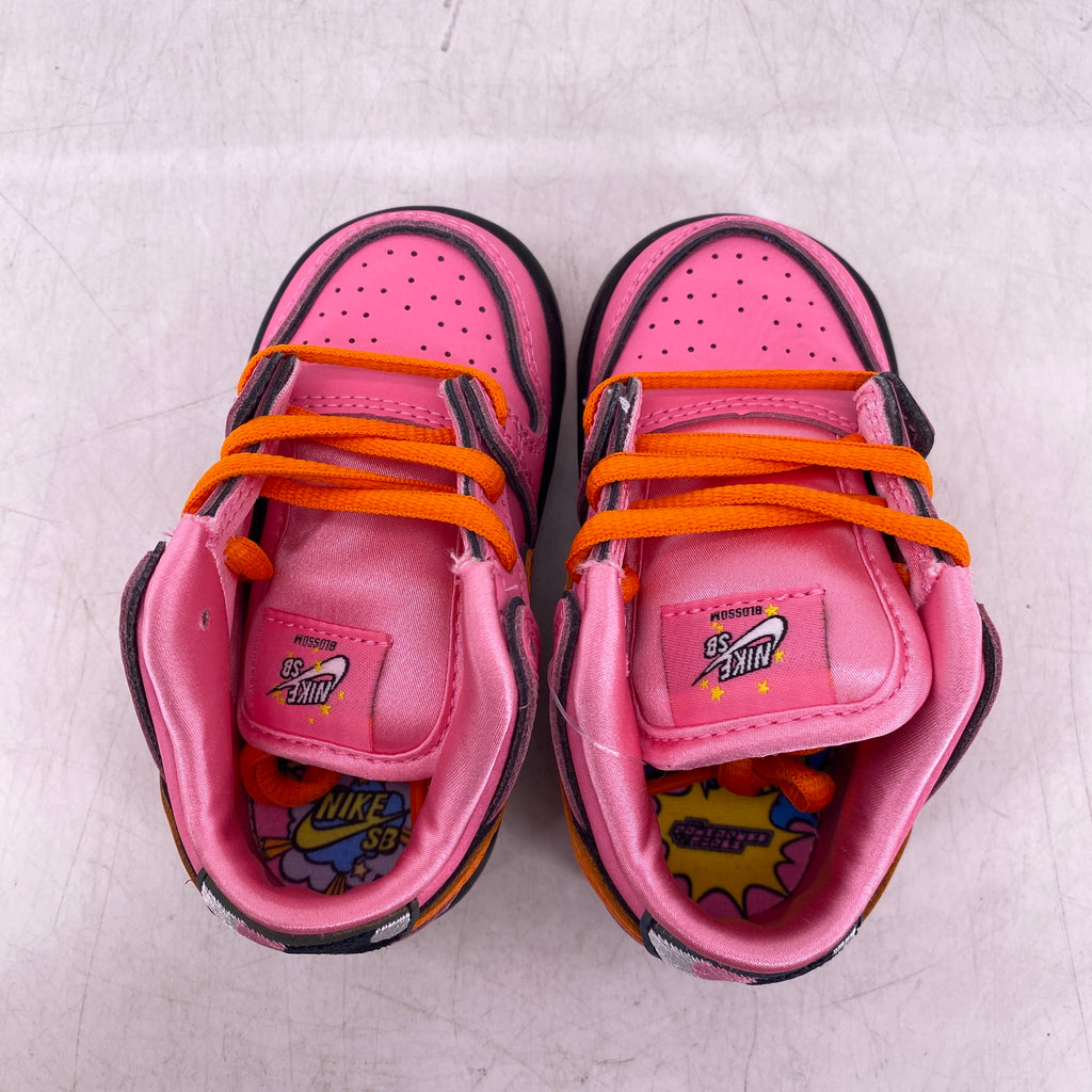 Nike (TD) Dunk Low "Powerpuff Blossom" 2023 New Size 5c