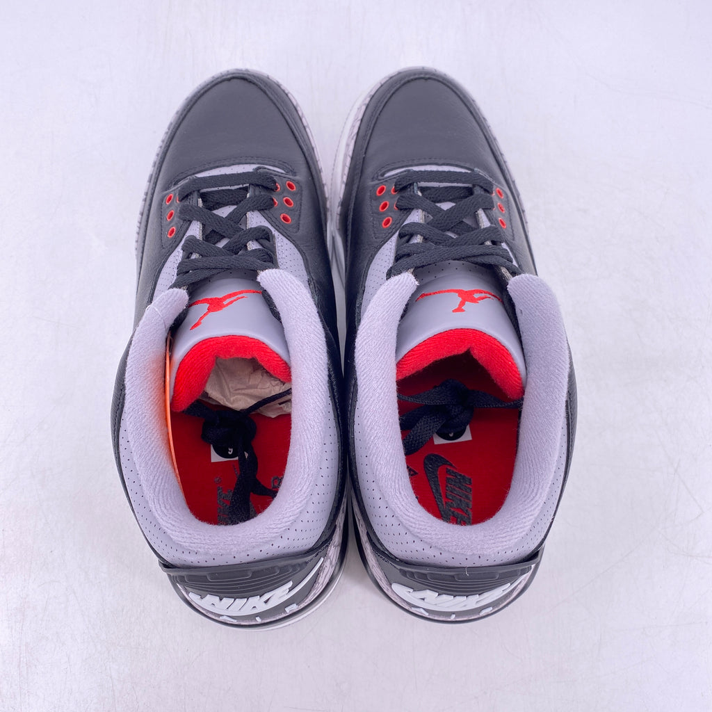 Air Jordan 3 Retro "Black Cement" 2025 New Size 9