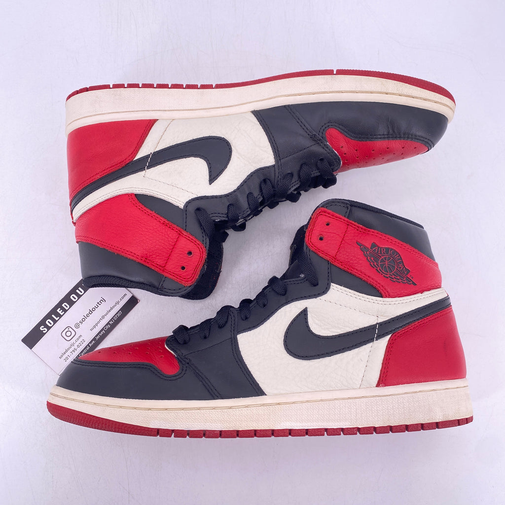 Air Jordan 1 Retro High OG "Bred Toe" 2018 Used Size 12