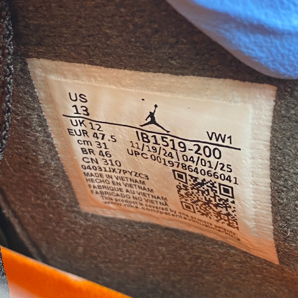 Air Jordan 4 Retro "Undefeated" 2025 New Size 13