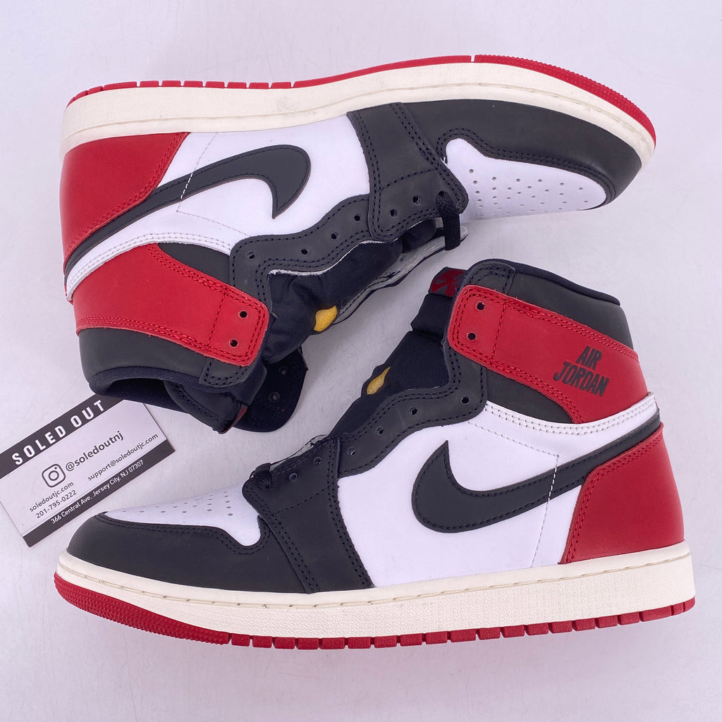 Air Jordan 1 Retro High OG "Black Toe Reimagined" 2025 New Size 10.5