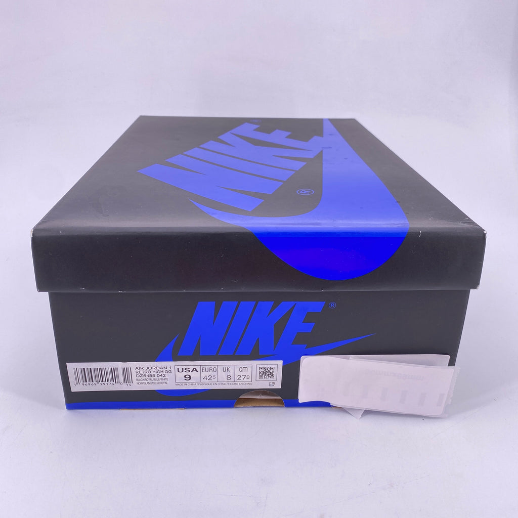 Air Jordan 1 Retro High OG "Royal Reimagined" 2023 Used Size 9