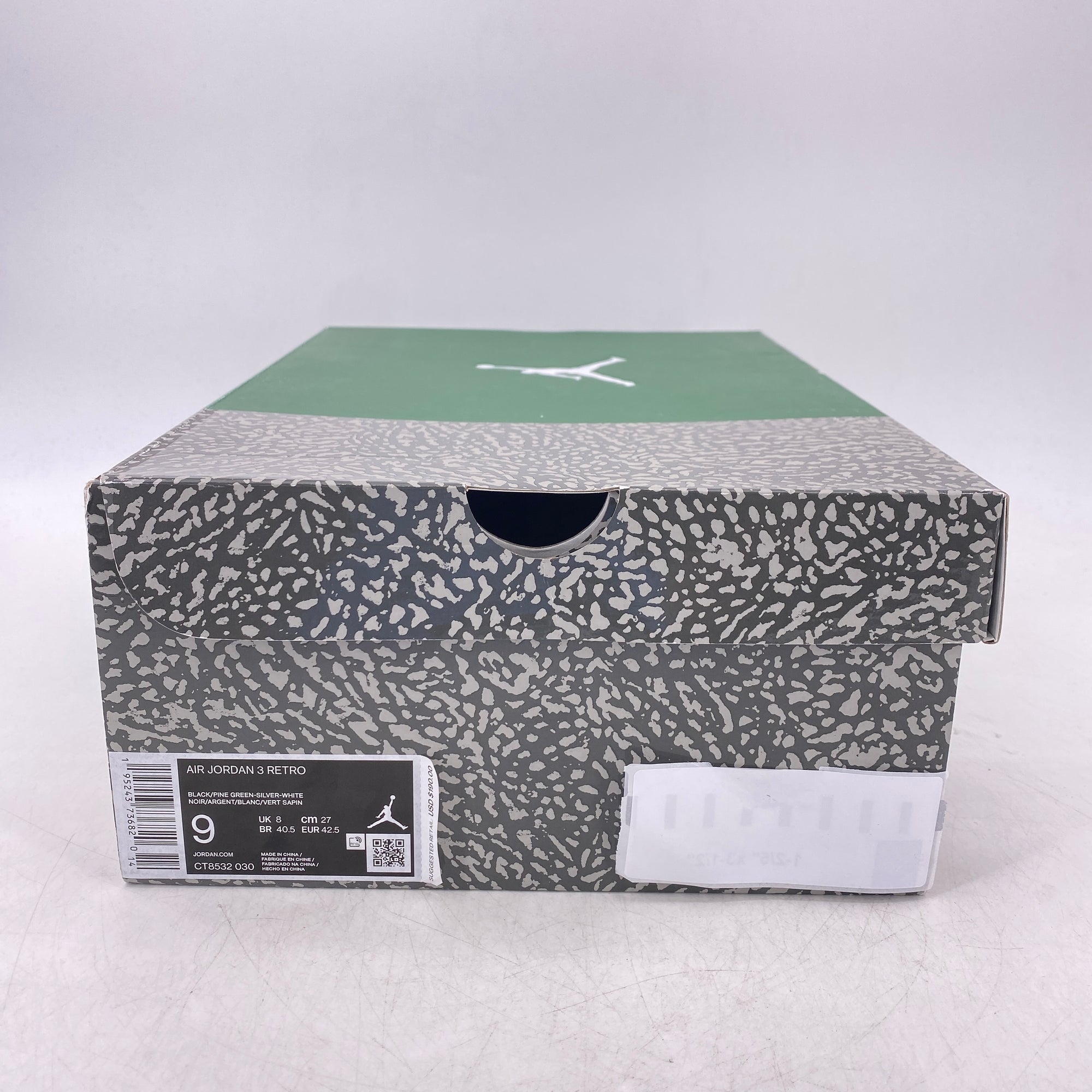 Air Jordan 3 Retro &quot;Pine Green&quot; 2021 Used Size 9
