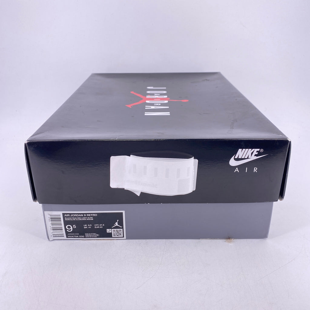 Air Jordan 9 Retro "Olive" 2024 Used Size 9.5