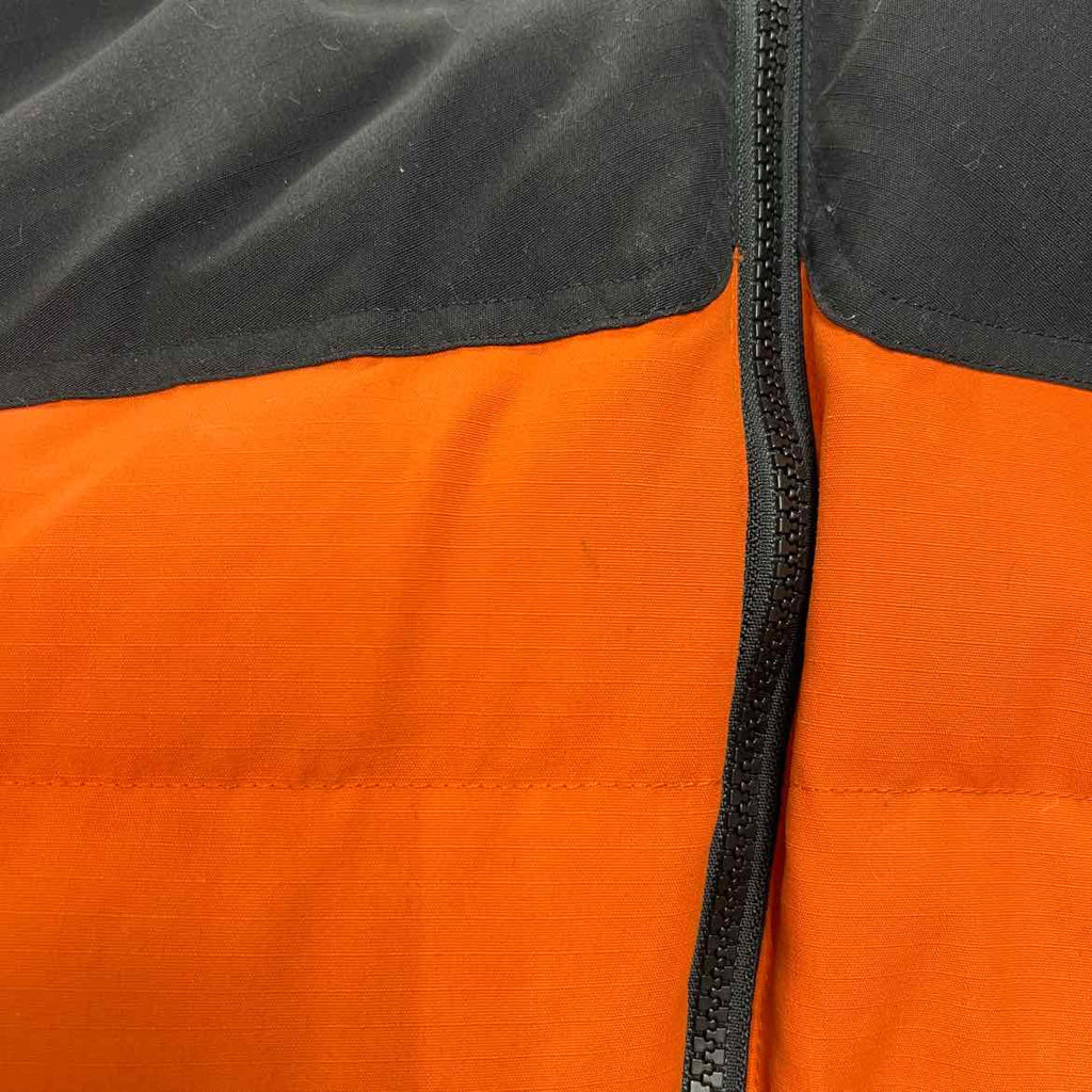 Gucci Nuptse Jacket "TNF GUCCI TECHNO RIPSTOP" Orange Used Size 2XL
