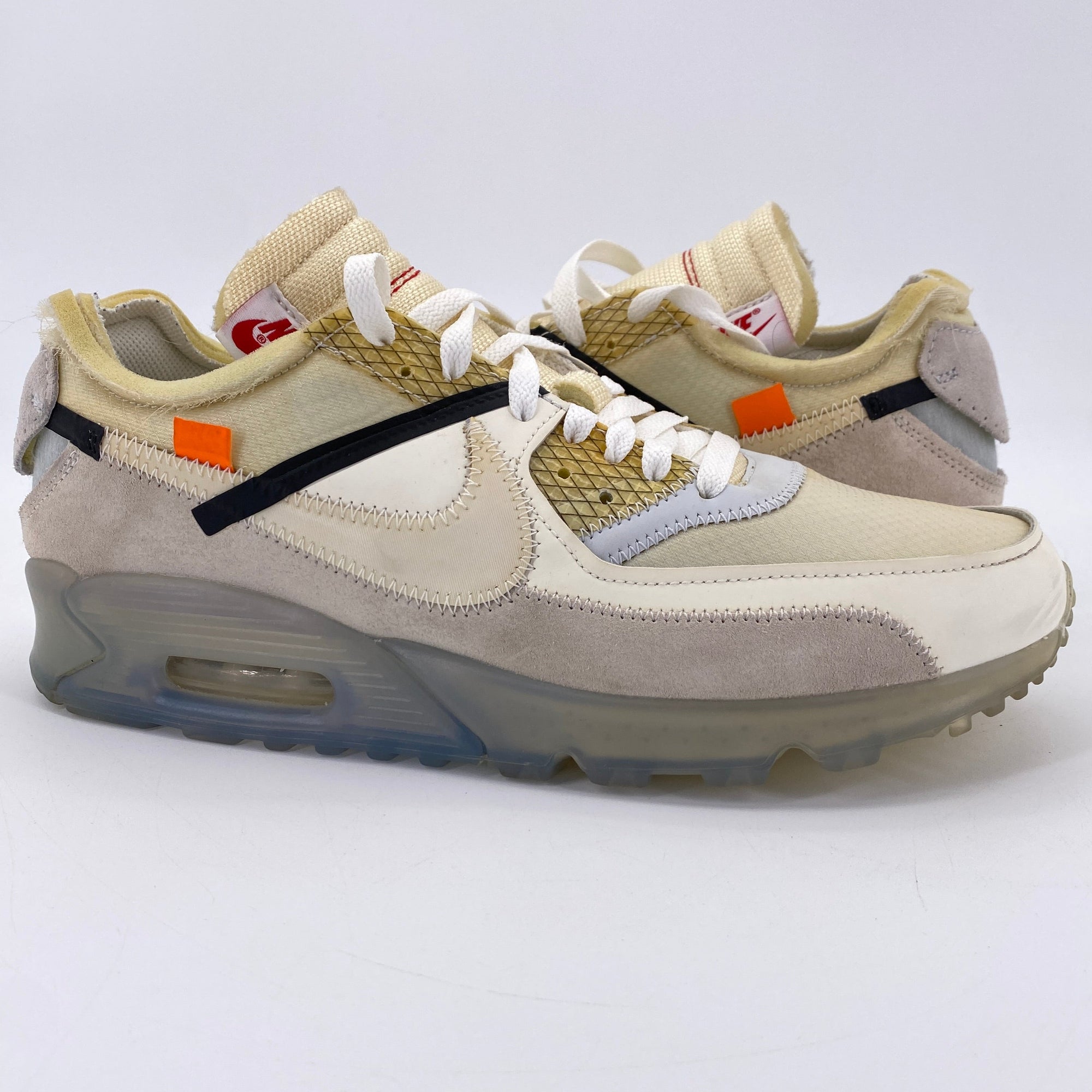 Nike Air Max 90 &quot;The 10: Off-White&quot; 2017 Used Size 10