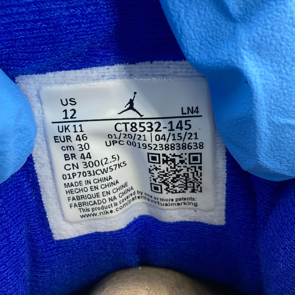Air Jordan 3 Retro "Sport Blue" 2021 New (Cond) Size 12