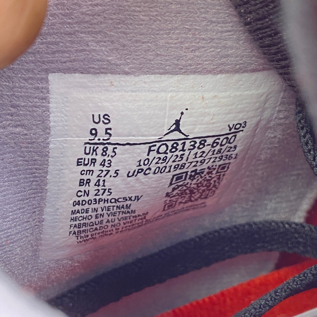 Air Jordan 4 Retro "Toro Bravo" 2026 New Size 9.5