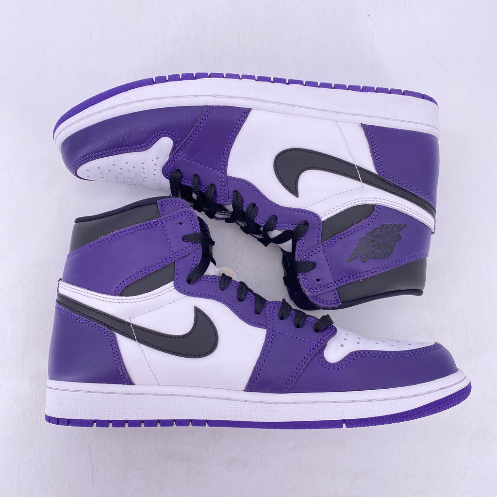 Air Jordan 1 Retro High OG "Court Purple 2.0" 2020 Used Size 10.5