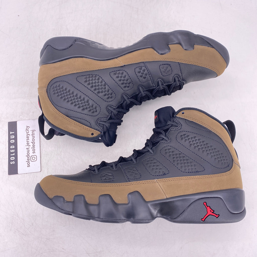 Air Jordan 9 Retro "Olive" 2024 New Size 9.5