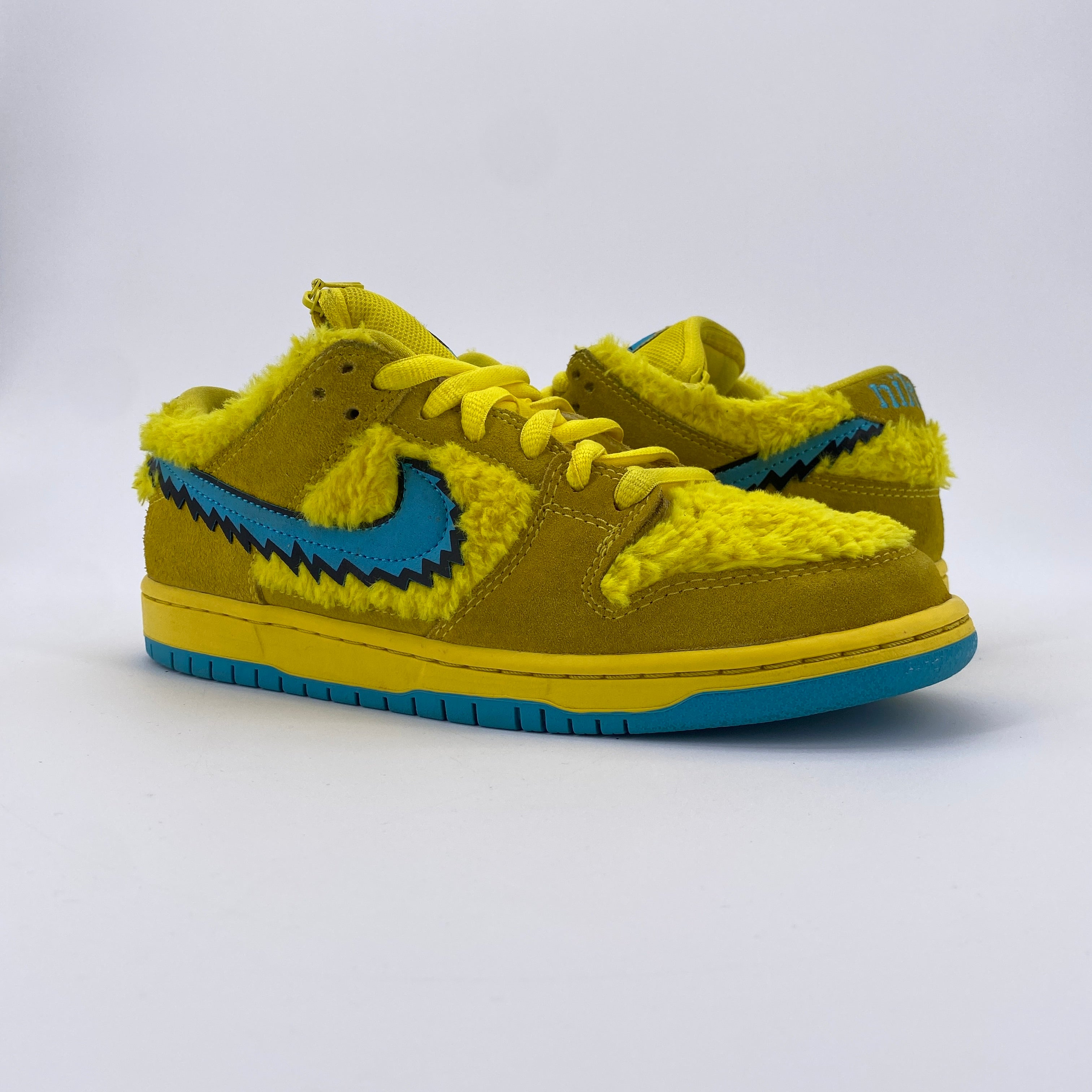 Nike SB Dunk Low "Grateful Dead Yellow" 2020 Used Size 8
