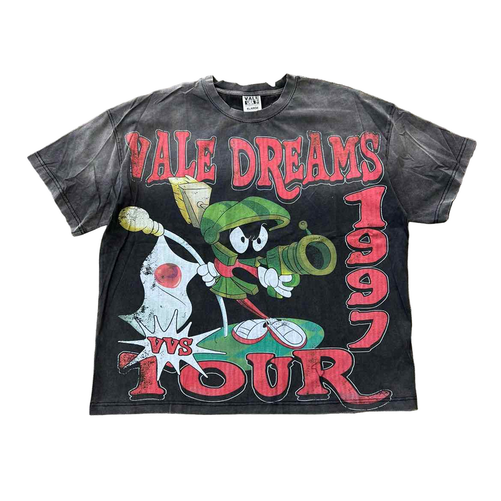 Vale T-Shirt "MARVINS DREAM" Black New Size XL