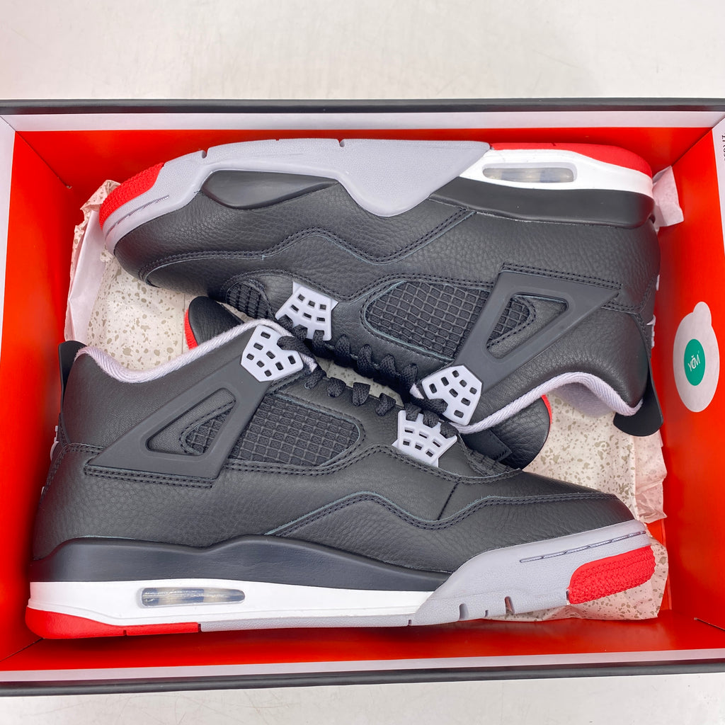 Air Jordan 4 Retro "Bred Reimagined" 2024 New Size 8.5