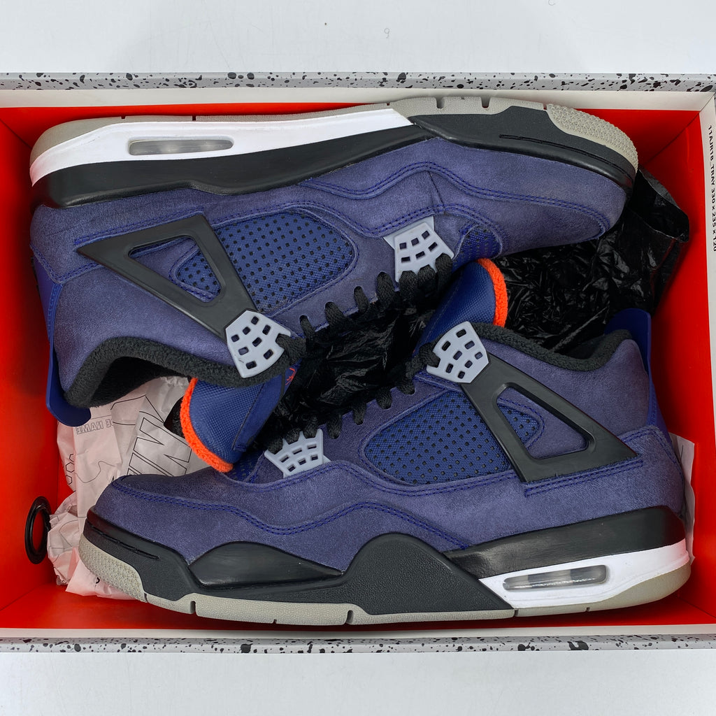 Air Jordan 4 Retro "Winterized Loyal Blue" 2019 Used Size 10