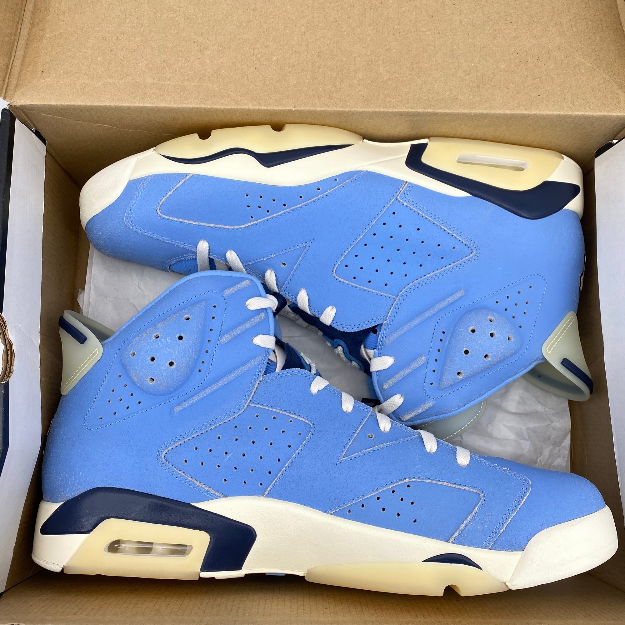 Air Jordan 6 Retro "Unc Pe" 2021 New Size 16