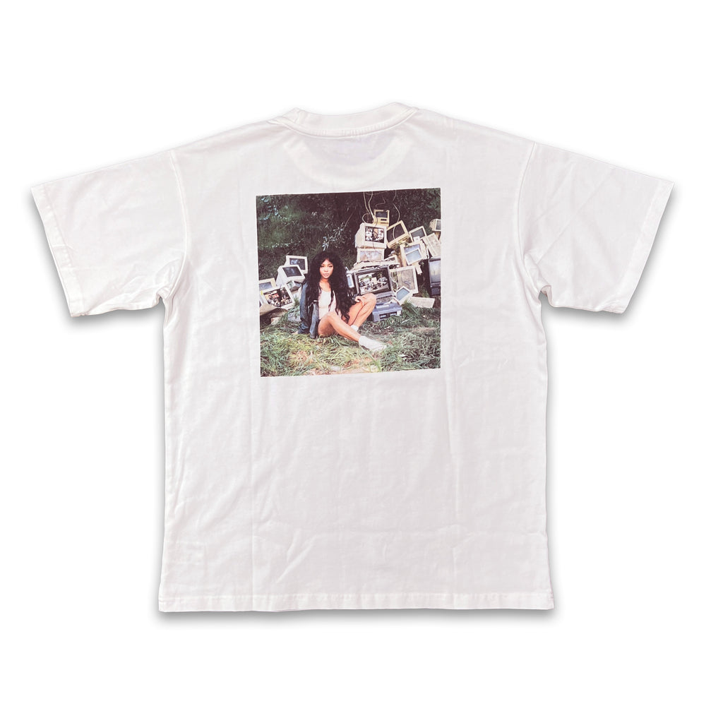 Soled Out T-Shirt "SZA" White Size M