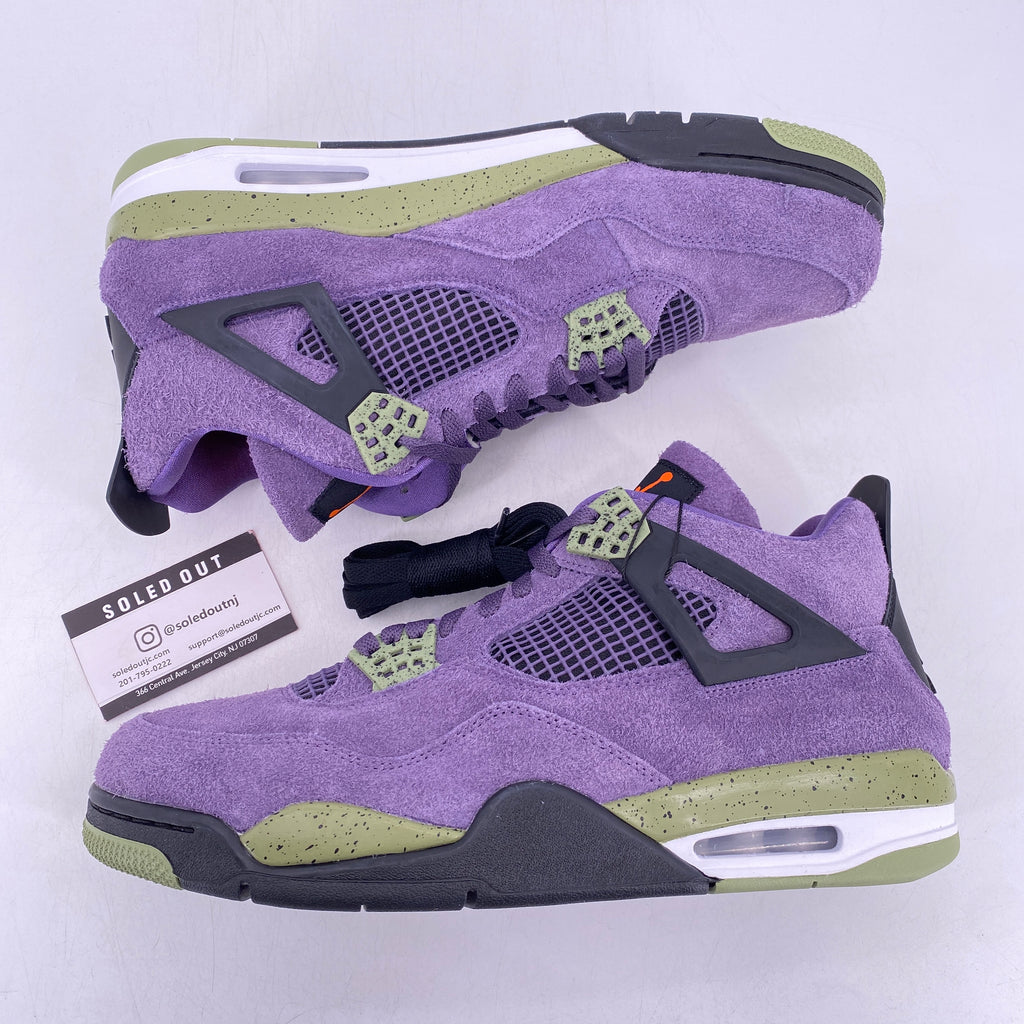Air Jordan (W) 4 Retro "Canyon Purple" 2022 New Size 14.5W