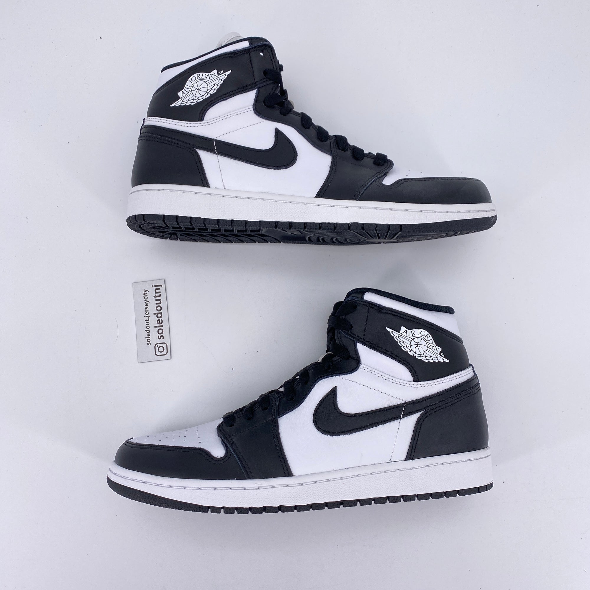 Air Jordan 1 Retro High OG &quot;Black White&quot; 2014 New Size 10