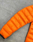 Moncler Jacket "KAVIK GUIBBOTTO" Orange Used Size 5