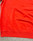 Stone Island Knit Crewneck "PATCH LOGO" Orange Used Size 3XL
