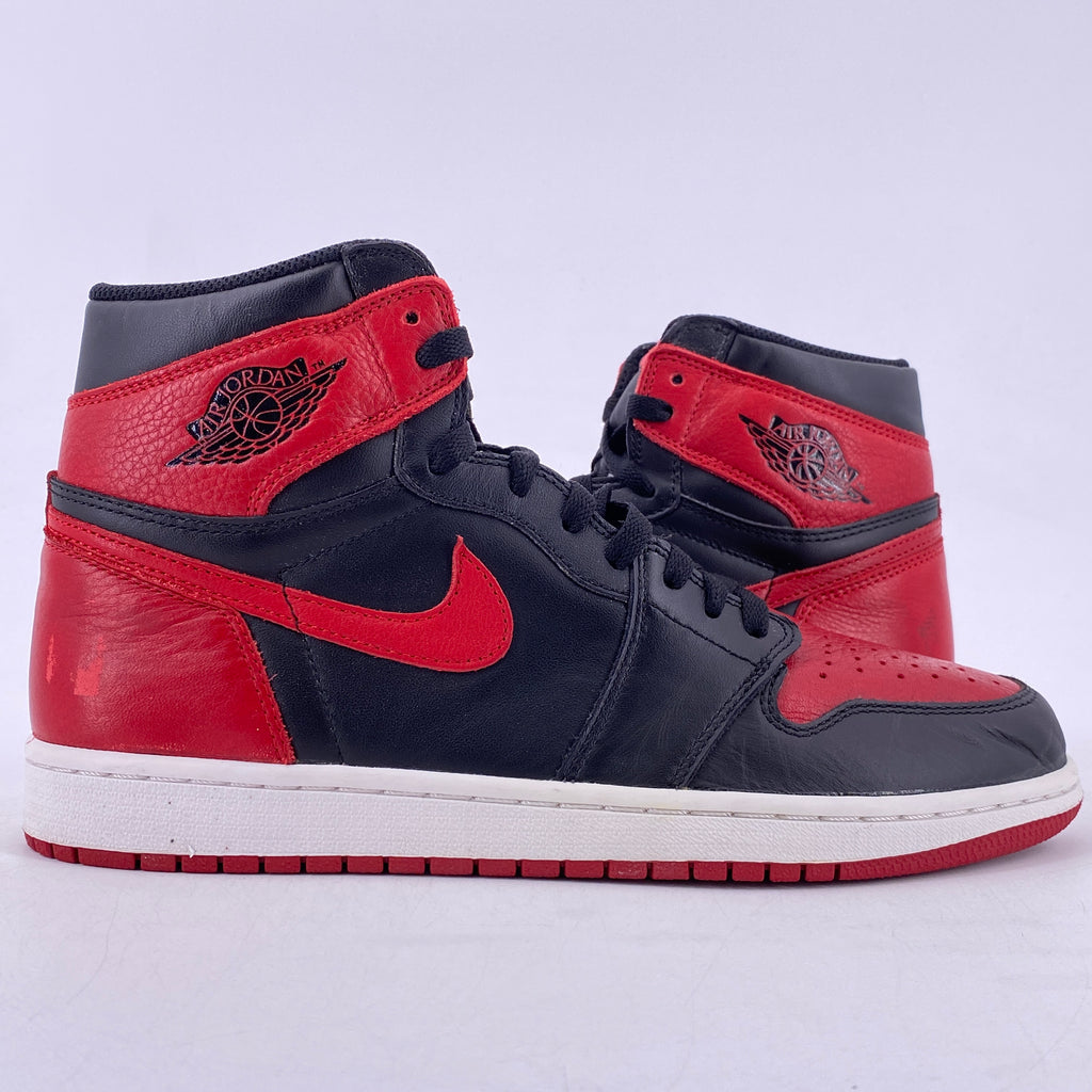 Air Jordan 1 Retro High OG "Banned" 2016 Used Size 10.5