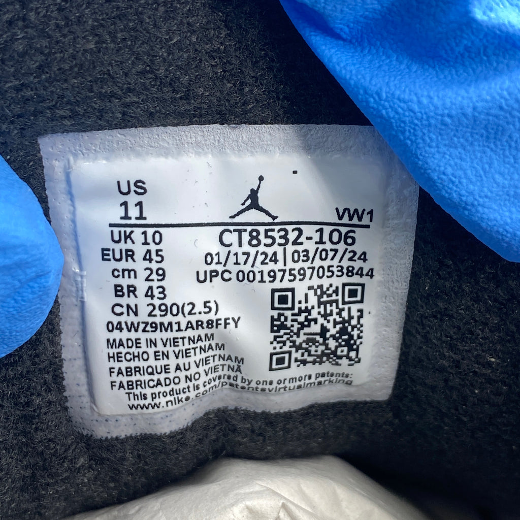 Air Jordan 3 Retro "Cement Grey" 2024 Used Size 11
