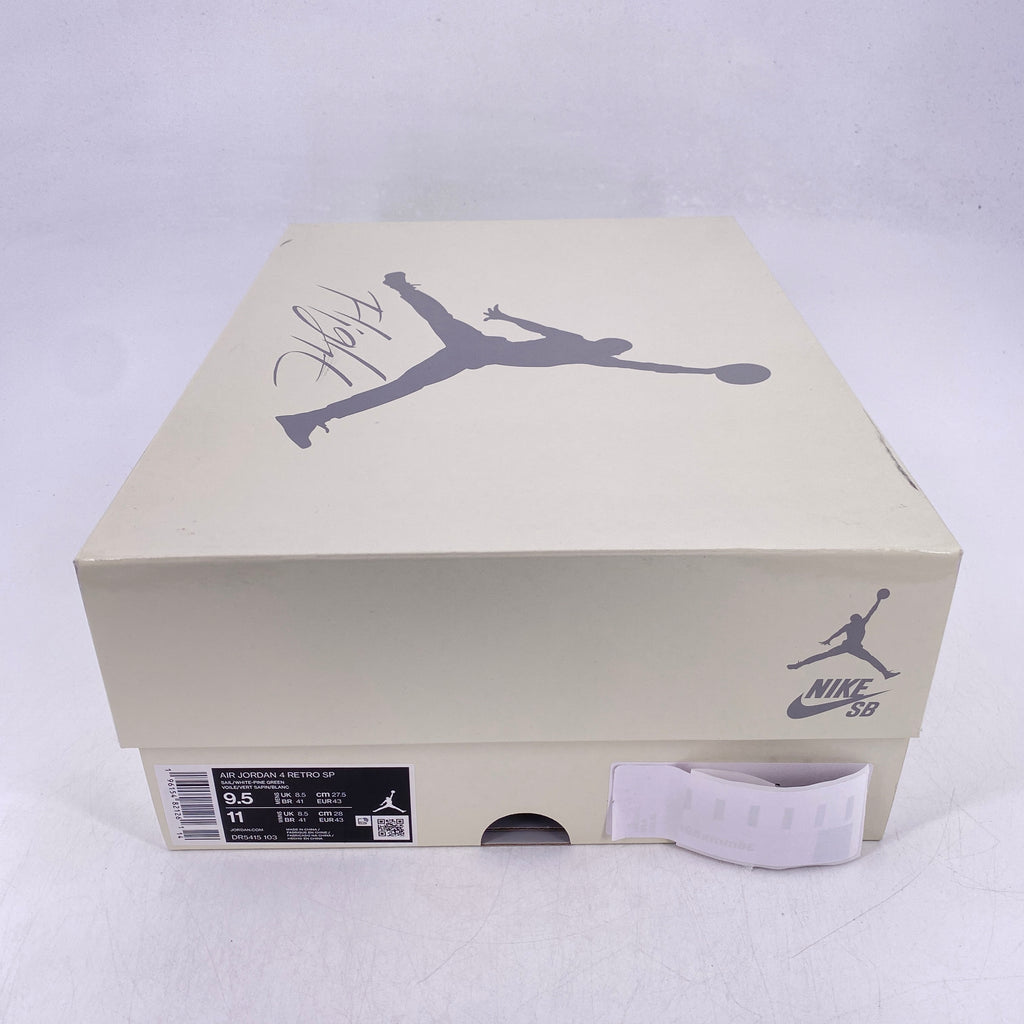 Air Jordan 4 Retro "Pine Green" 2023 New Size 9.5