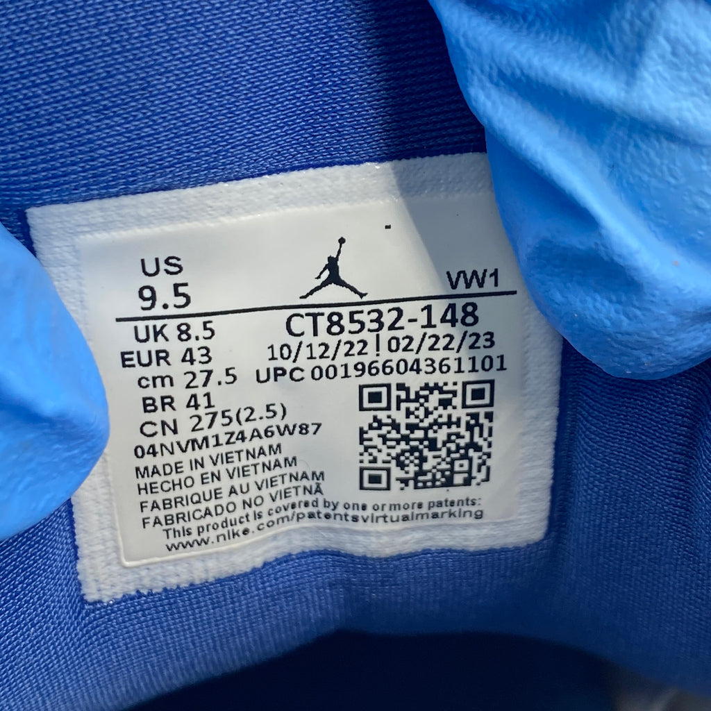Air Jordan 3 Retro "Wizards" 2023 Used Size 9.5