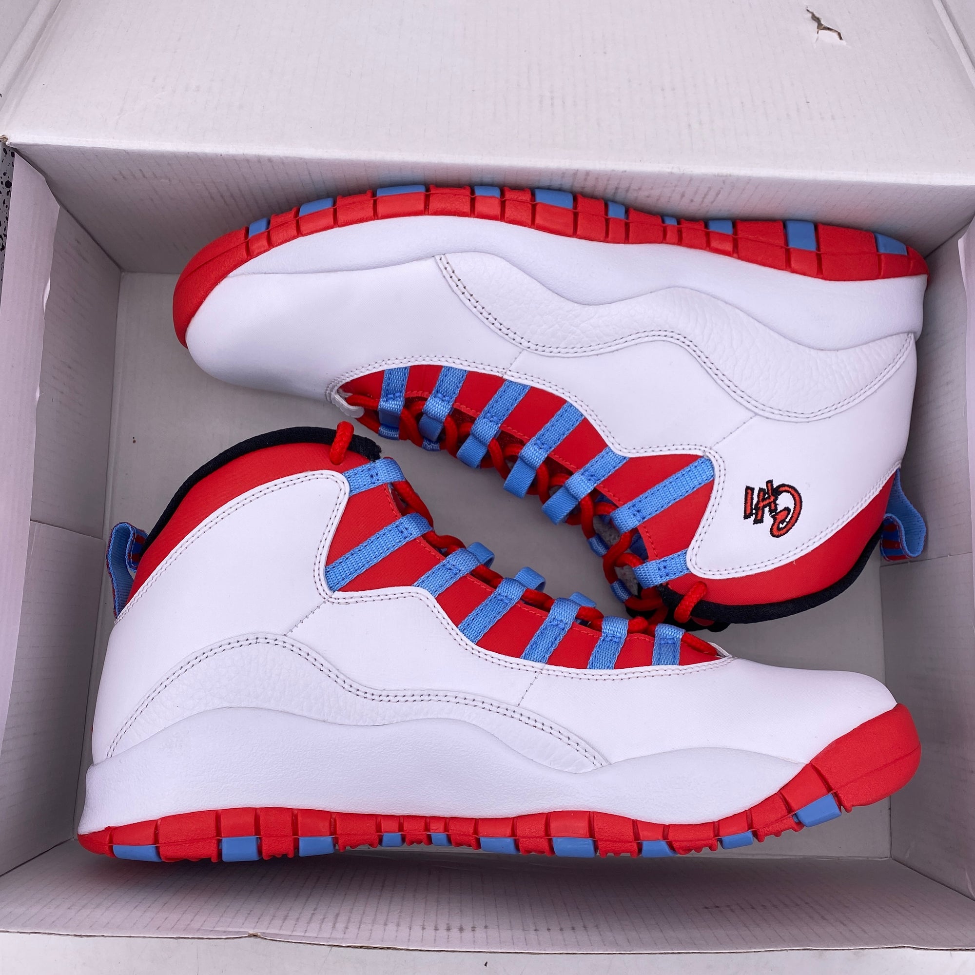 Air Jordan 10 Retro &quot;Chicago Flag&quot; 2016 Used Size 10