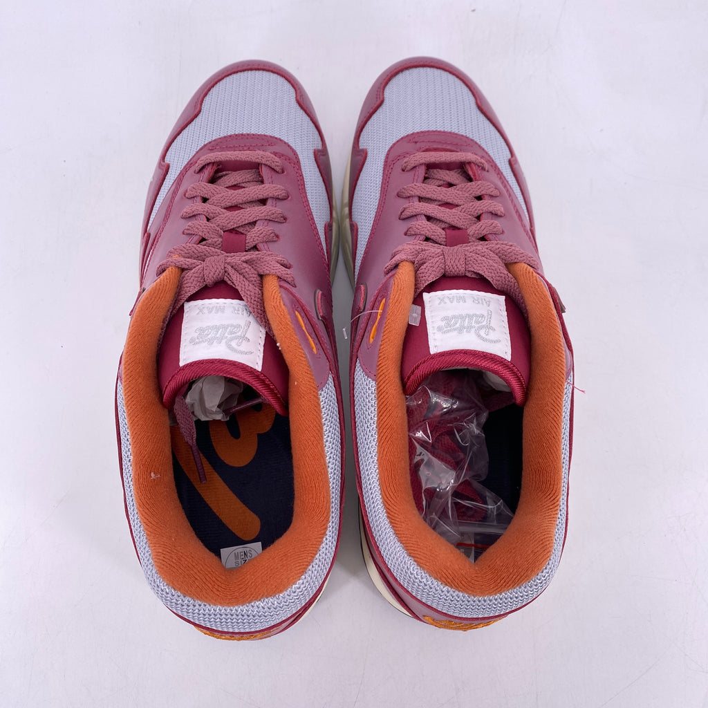 Nike Air Max 1 / Patta "Waves Maroon" 2021 New Size 11.5