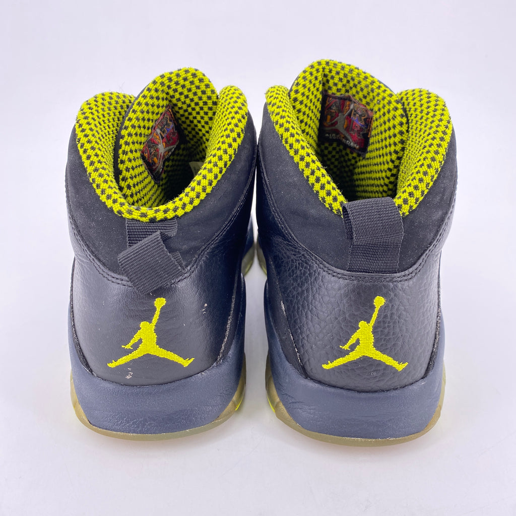 Air Jordan 10 Retro "Venom Green" 2014 Used Size 10.5