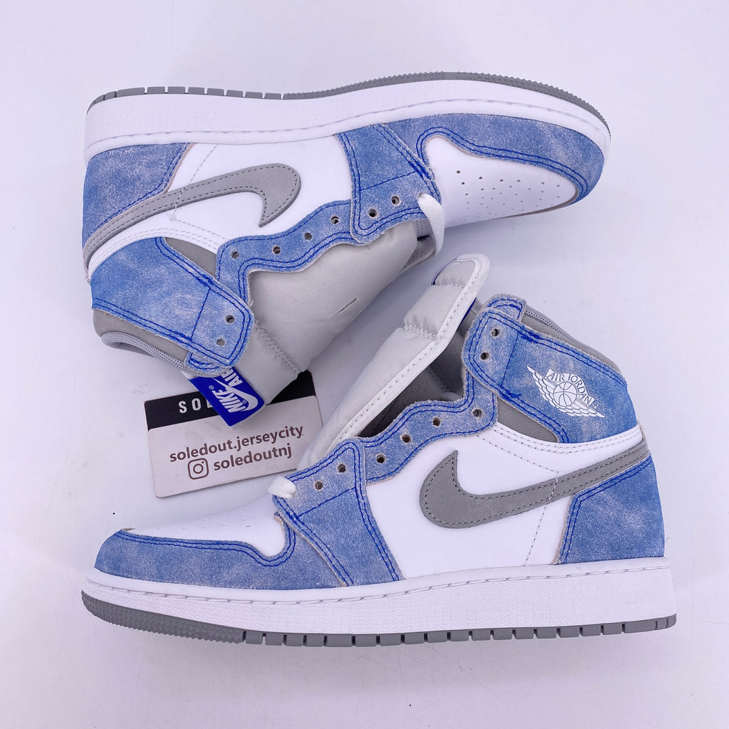Air Jordan (GS) 1 Retro High OG "Hyper Royal Sg" 2021 New Size 5.5Y