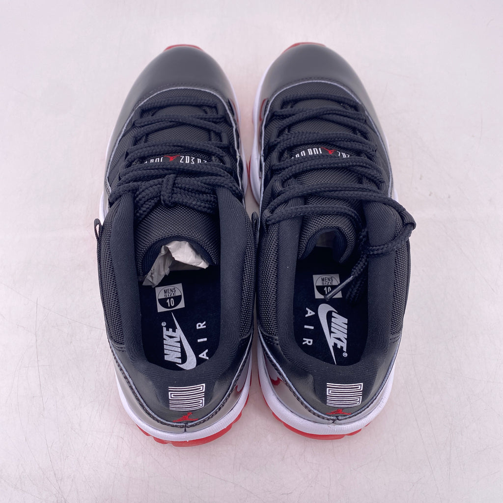 Air Jordan 11 Retro Low "Bred" 2025 New Size 10