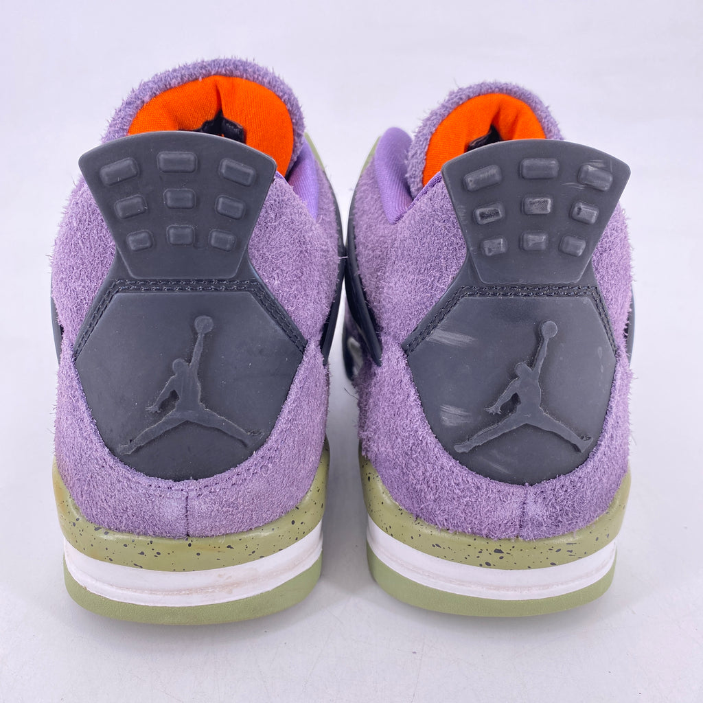Air Jordan (W) 4 Retro "Canyon Purple" 2022 Used Size 9.5W