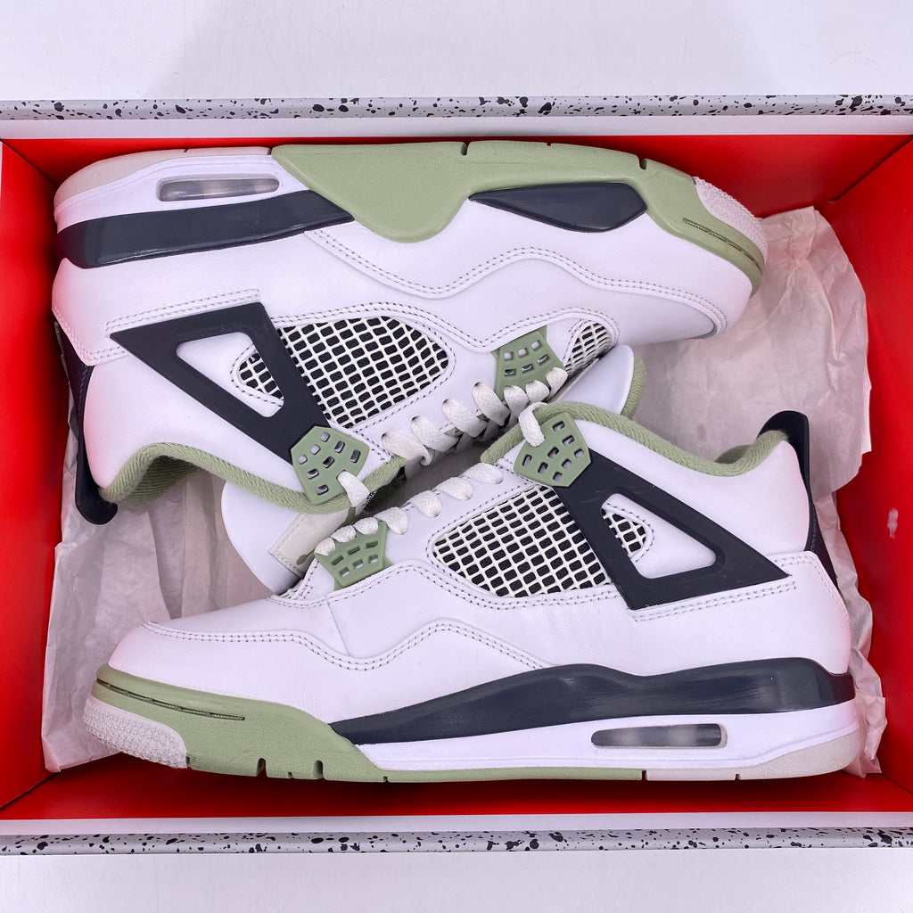 Air Jordan (W) 4 Retro "Seafoam" 2023 Used Size 10W