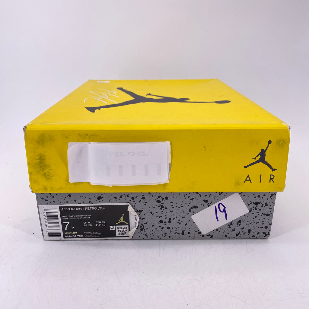 Air Jordan (GS) 4 Retro "Lightning" 2021 Used Size 7Y