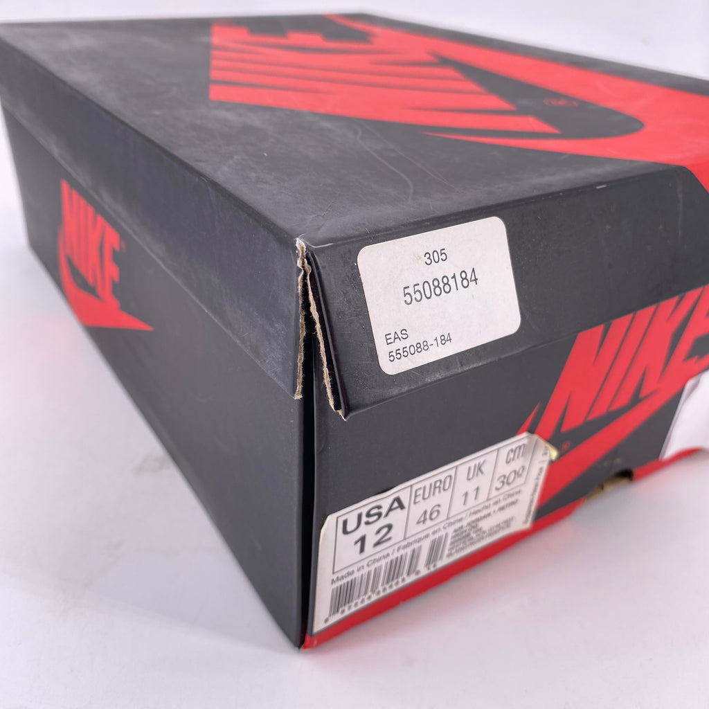 Air Jordan 1 Retro High OG "Black Toe" 2013 Used Size 12